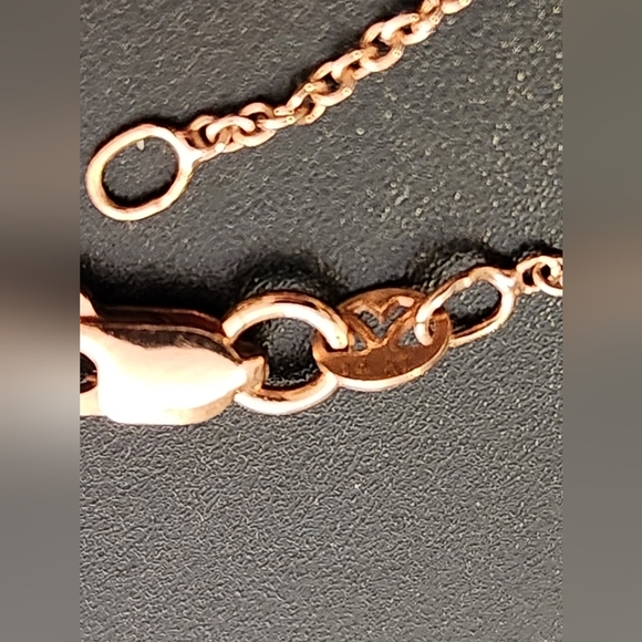 LeVian 14K Rose Gold Chocolate Diamond 0.6 cts 18" Pendant Necklace NEW in Box - Picture 10 of 14